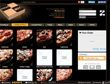 Tablet Screenshot of pizzabox66.net.au